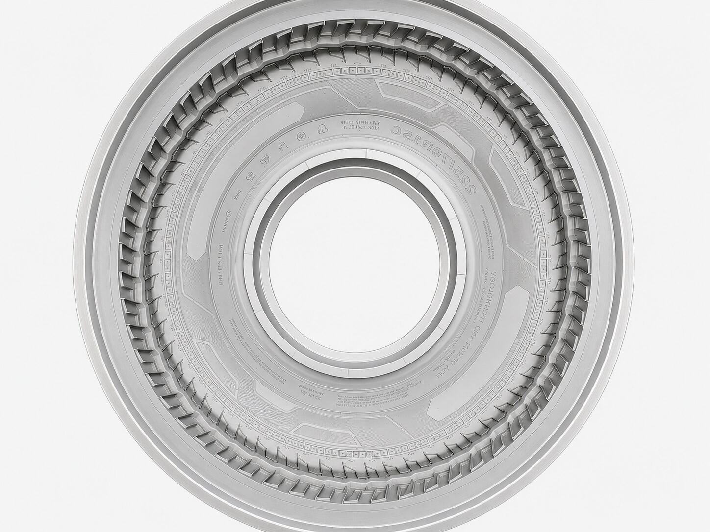 Motorcycle Tire Mold machining detail