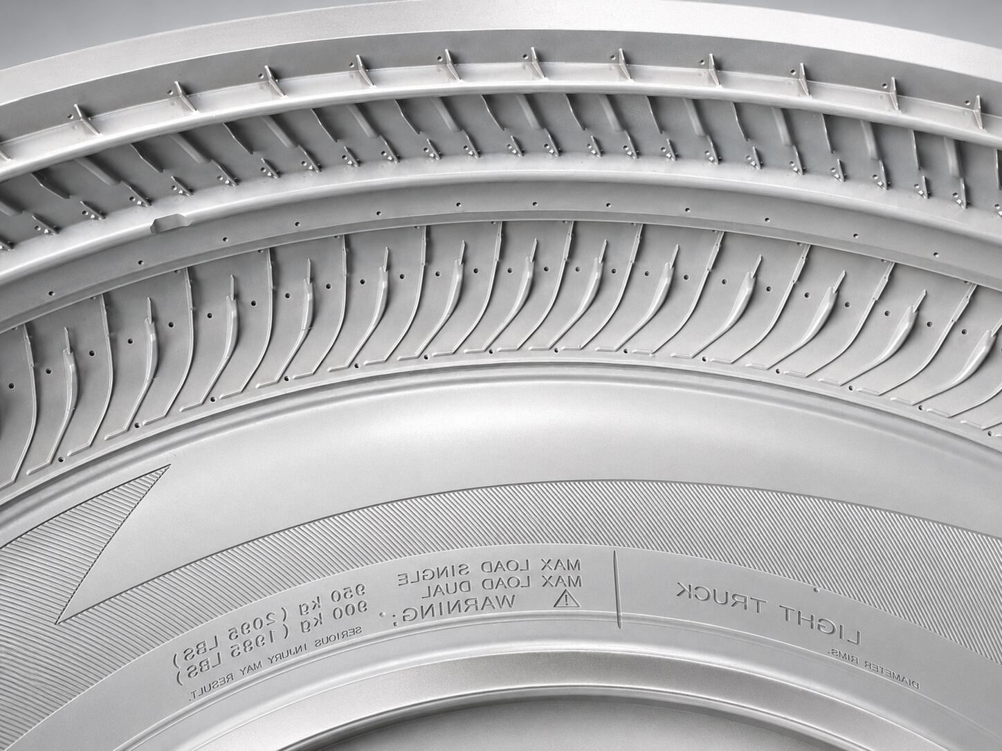 PCR Tire Mold machining detail